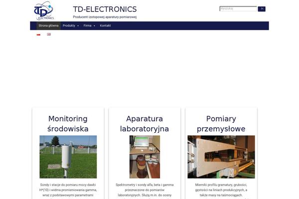 td-electronics.pl site used Materialwp-materialwp
