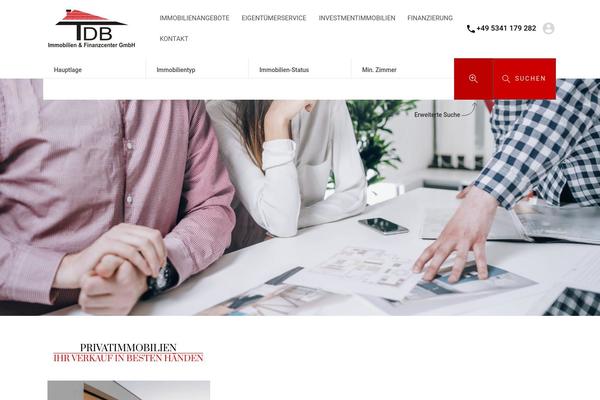 Site using Immonex-openimmo2wp plugin