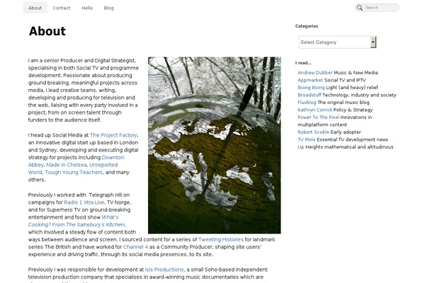 Site using Instagram plugin
