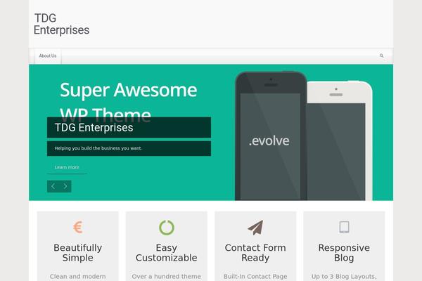 Twenty Seventeen theme site design template sample