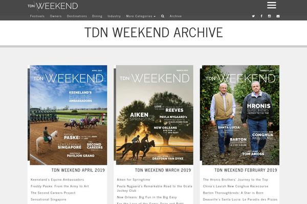 tdnweekend.com site used Tdn-weekend