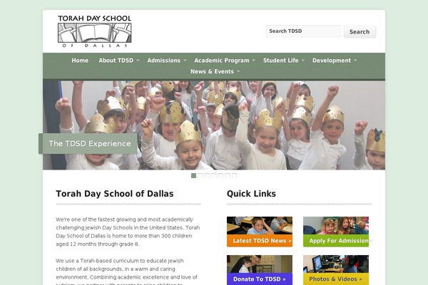 Site using Enfant-theme-extension plugin