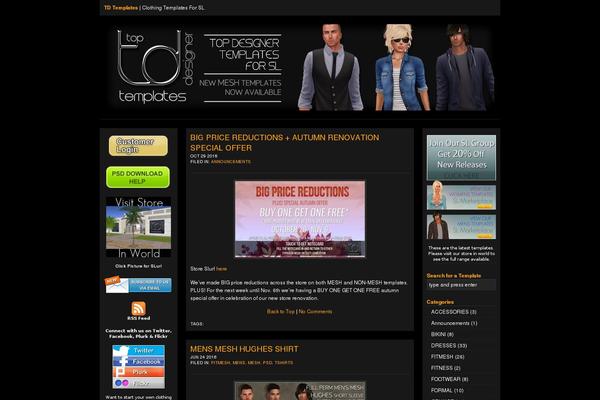 TAKTEEK01 theme site design template sample