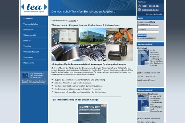 tea-transfer.de site used A3