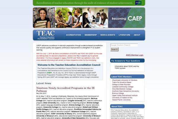teac.org site used Inclusive