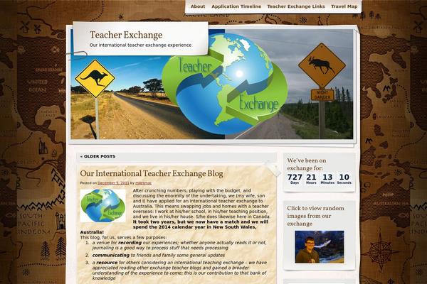 Adventure Journal theme site design template sample