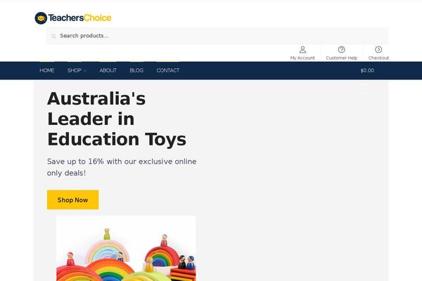 teacherschoice.com.au site used Shoptimizer-child-theme