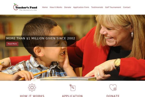 teachersfund.org site used Yoo_digit_wp