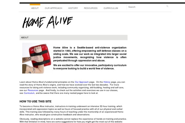 teachhomealive.org site used Sela