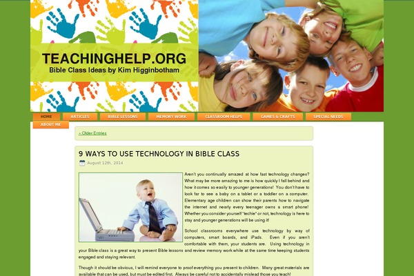 Anissa theme site design template sample