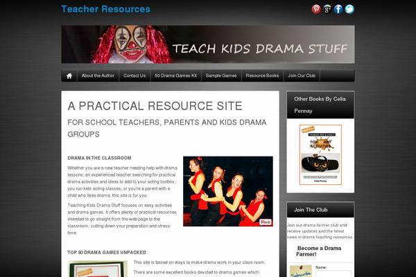 Site using Sociable plugin