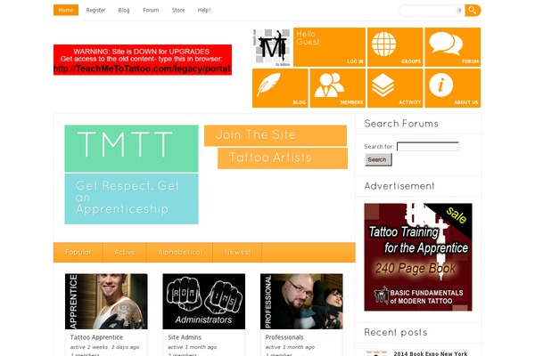 KLEO theme site design template sample