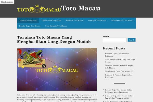 Aperitto theme site design template sample