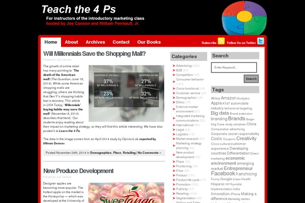 Site using Kadence-simple-share plugin
