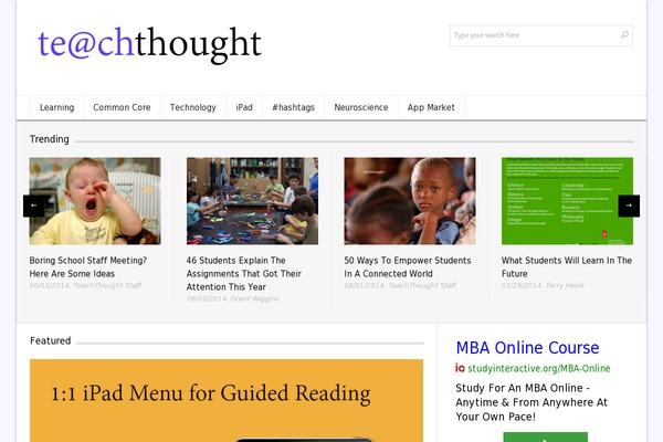 Lightly website example screenshot