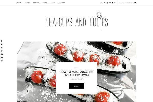 Rosemary theme site design template sample