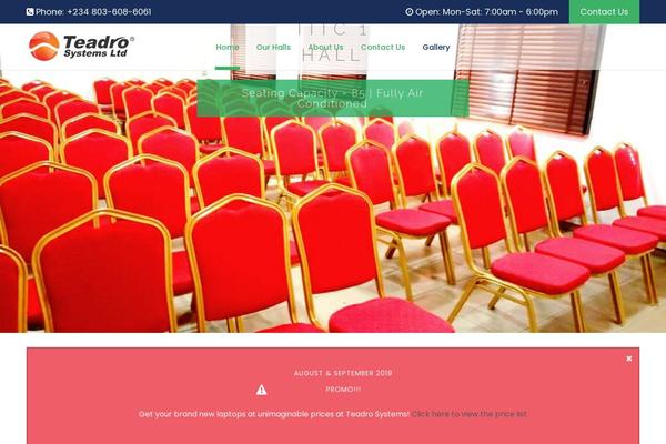 Kingster theme site design template sample