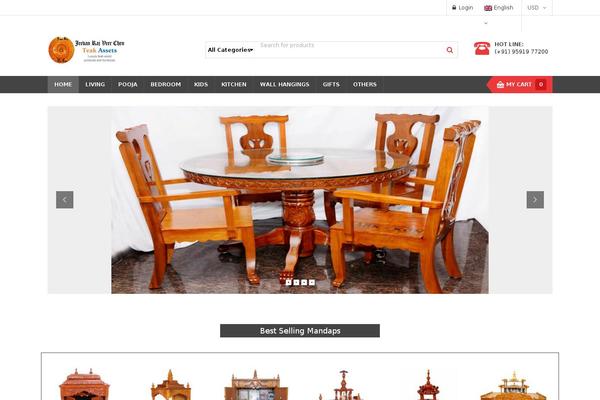 Site using Sw-woo-slider plugin