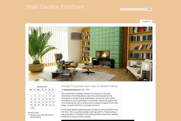 Interiors theme site design template sample