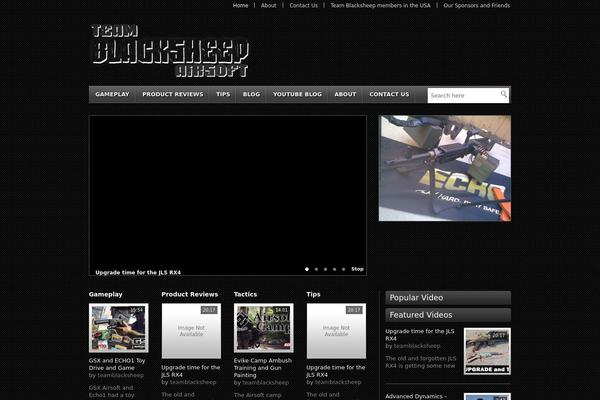 Ultra theme site design template sample