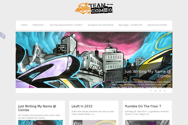 Zenon theme site design template sample