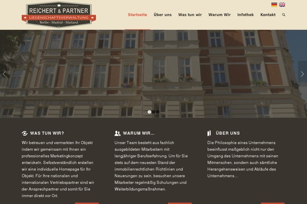 top-reichert theme websites examples