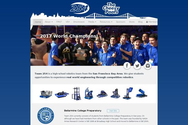 team254.com site used Cheesypoof2013