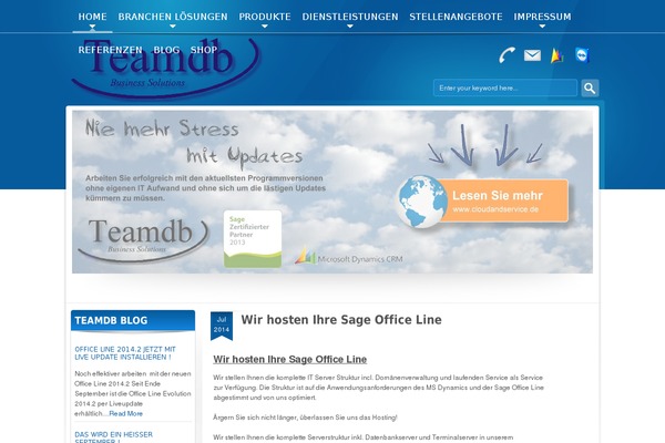 Site using Onepress-plus plugin
