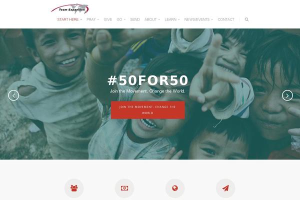 Site using Mec-fluent-layouts plugin