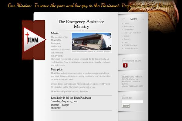 teamfoodpantry.com site used Memoir-1