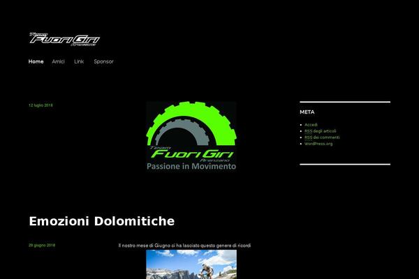 teamfuorigiri.com site used Twenty Sixteen