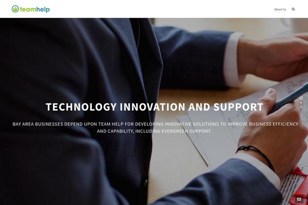 Highend theme site design template sample