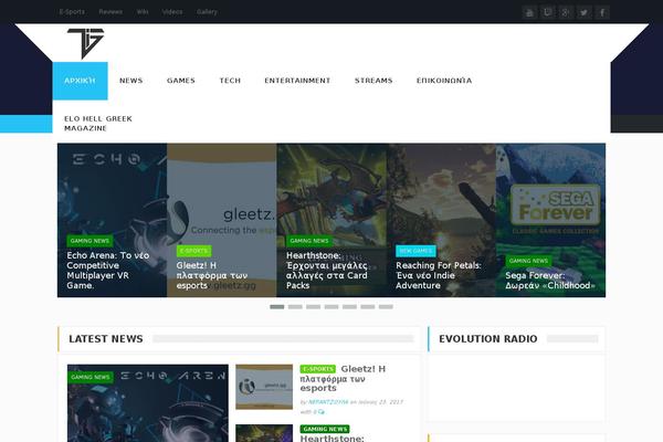 crystalskull theme websites examples
