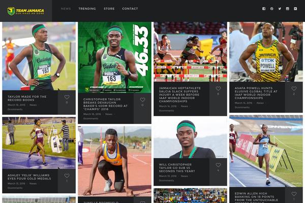 Soho theme site design template sample