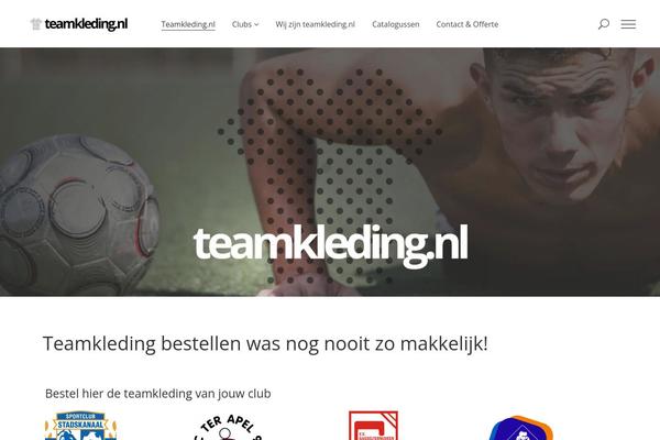 teamkleding.nl site used Assemble