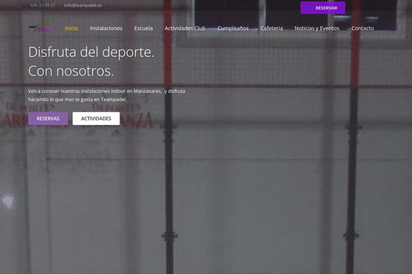 Impreza theme site design template sample
