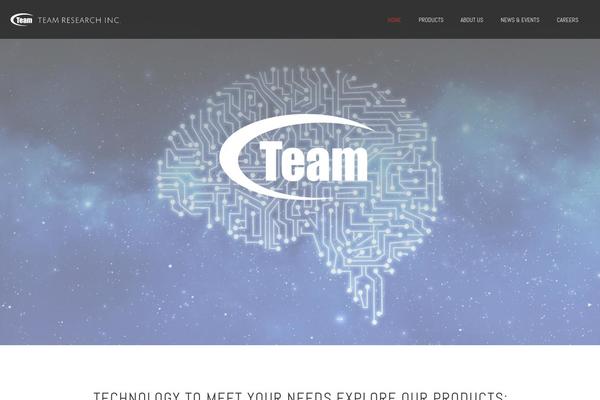Jupiter theme site design template sample