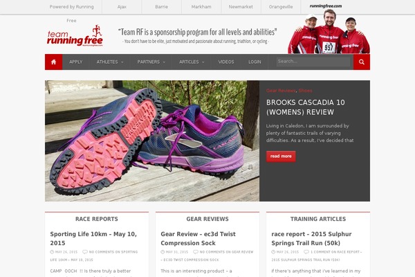 Compasso theme site design template sample