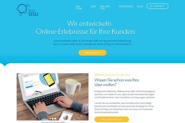 Sisu-theme theme site design template sample