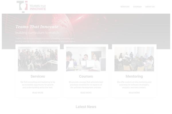 Ark theme site design template sample