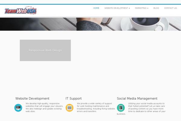 Customizr theme site design template sample