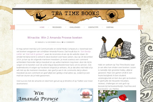 teatimebooks.nl site used Magnitude