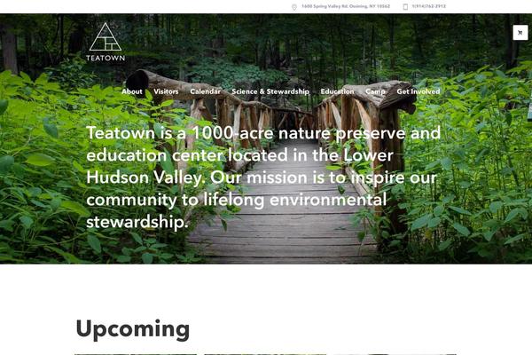 Eco Nature theme site design template sample