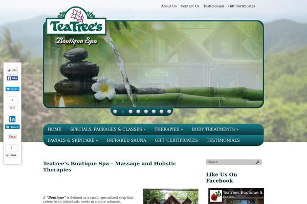 Site using Testimonial Rotator plugin