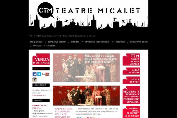Oxygen theme site design template sample
