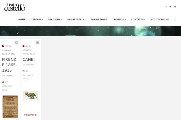 Fluida theme site design template sample