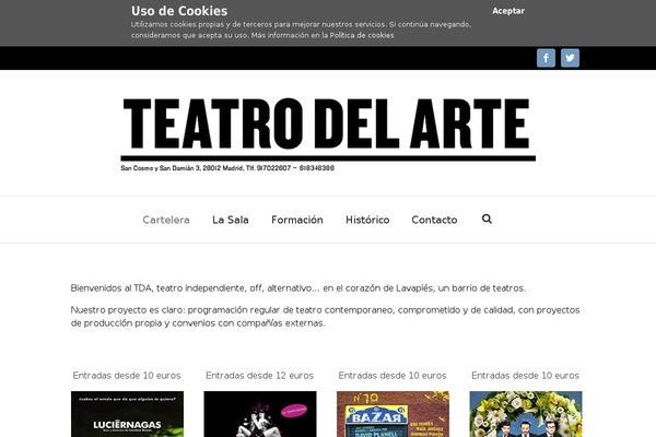 Site using Google Analytics y la ley de Cookies plugin