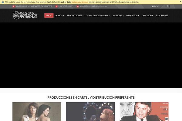 Site using Lightbox CSS3 plugin