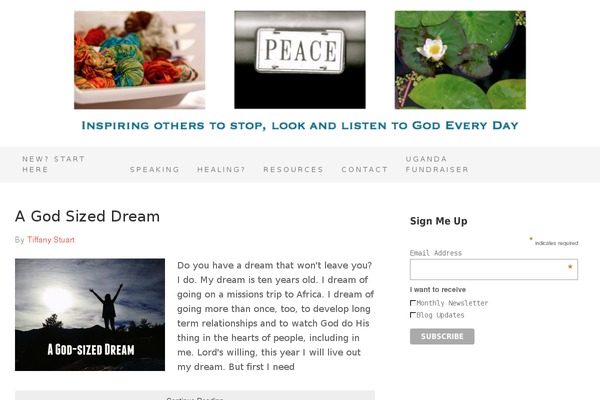 teawithtiffany.com site used Beautiful Pro Theme