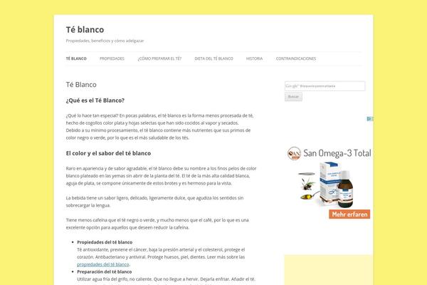 Super Blog theme site design template sample